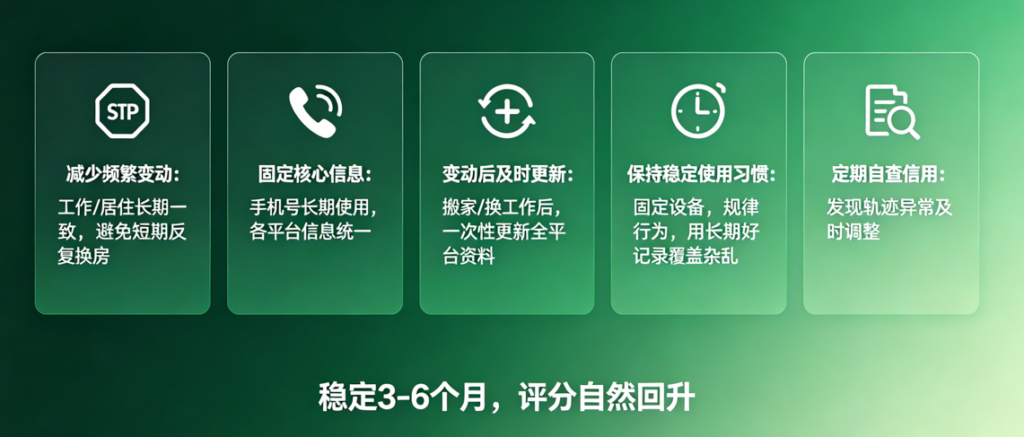 大数据评分中的信息稳定性指标 租房者如何避免扣分?插图2 大数据评分中的信息稳定性指标 租房者如何避免扣分?插图2
